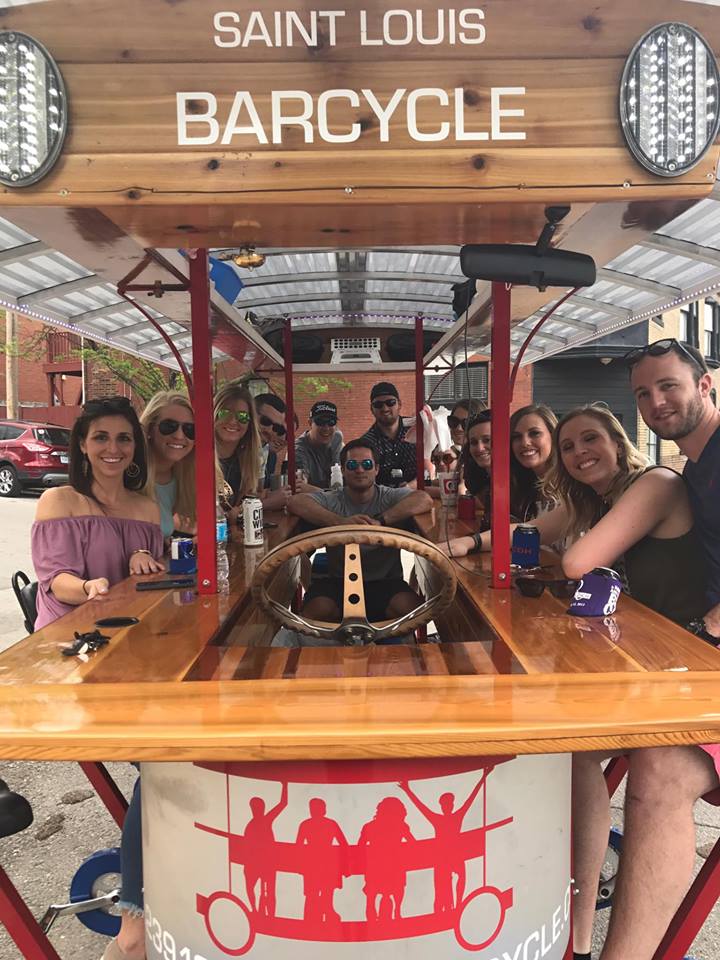 St Louis barcycle party bike tours
